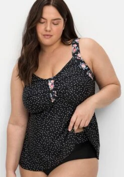 Sheego Set Aus Tankini-Top Und Hose, Im Mustermix -Sheego Verkaufe 14751300404 04MIH 02 SH