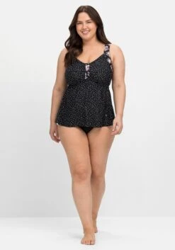 Sheego Set Aus Tankini-Top Und Hose, Im Mustermix -Sheego Verkaufe 14751300404 04MIK 02 SH