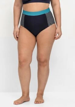 Sheego Bikinihose In Hohem Schnitt, Mit Shaping-Einsatz
