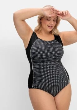 Sheego Badeanzug Mit Hohem Rückenausschnitt. -Sheego Verkaufe 14768002172 04MTI 02 SH