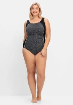 Sheego Badeanzug Mit Hohem Rückenausschnitt. -Sheego Verkaufe 14768002172 04MTL 02 SH