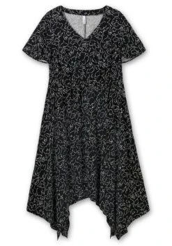 Sheego Maxikleid Mit Alloverprint Und Zipfelsaum -Sheego Verkaufe 14769901491 04MTS 00 SH