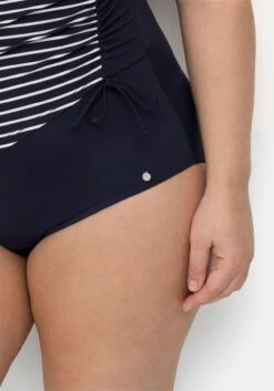 Sheego Badeanzug In Wickeloptik, Mit Streifen -Sheego Verkaufe 14776300018 04MXR 02 SH