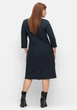 Sheego Etuikleid In Petite-Passform, Aus Milanoware -Sheego Verkaufe 14785300035 04V0Z 01 SH