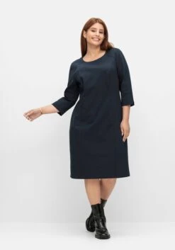 Sheego Etuikleid In Petite-Passform, Aus Milanoware -Sheego Verkaufe 14785300035 04V11 02 SH