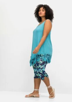 Sheego Strandset Aus Longtop Und Caprileggings -Sheego Verkaufe 14785602049 04NGZ 02 SH