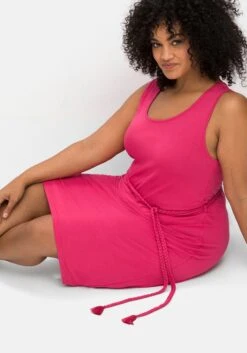 Sheego Strandkleid In A-Linie, Hinten Länger Als Vorn -Sheego Verkaufe 14786100245 04NJW 02 SH