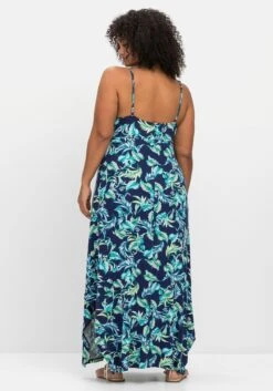 Sheego Strandkleid In Maxilänge, Mit Blätterprint -Sheego Verkaufe 14786200452 04NEO 02 SH