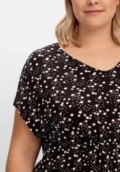 Sheego Strandshirt Mit Alloverprint Und V-Ausschnitt -Sheego Verkaufe 14786402172 04NN7 02 SH