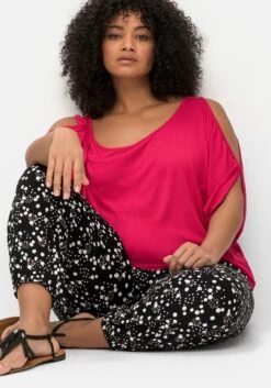 Sheego Strandhose Mit Alloverdruck Und Gesmoktem Bund -Sheego Verkaufe 14786602172 04N64 02 SH