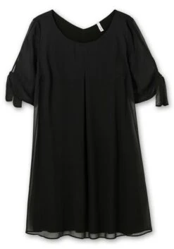 Sheego Chiffonkleid Mit 3/4-Ärmeln, In Midilänge -Sheego Verkaufe 14786800289 04N98 00 SH