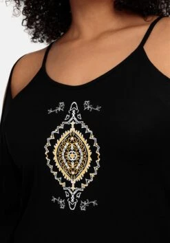 Sheego Set Aus Strandshirt Mit Cut-outs Und Caprileggings -Sheego Verkaufe 14788000373 04NDS 02 SH