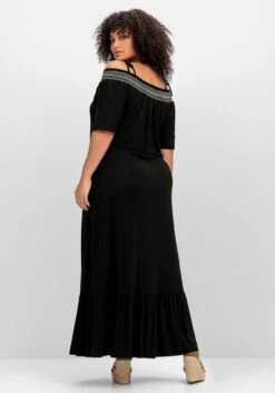 Sheego Strandkleid Mit Carmenausschnitt Und Volants -Sheego Verkaufe 14788500289 04N7J 02 SH