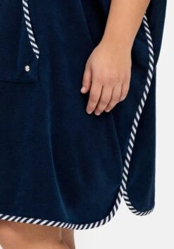 Sheego Bade-Poncho Mit Kapuze, Aus Frottee -Sheego Verkaufe 14790400018 04NP5 02 SH