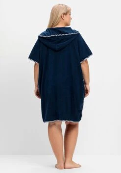 Sheego Bade-Poncho Mit Kapuze, Aus Frottee -Sheego Verkaufe 14790400018 04NPA 02 SH