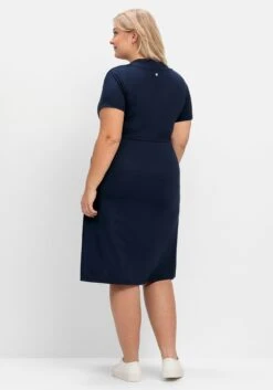 Sheego Stillkleid Aus Jersey, Mit Unterbrust-Tunnelzug -Sheego Verkaufe 14794500035 04O8B 02 SH