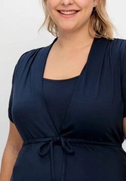 Sheego Stillkleid Aus Jersey, Mit Unterbrust-Tunnelzug -Sheego Verkaufe 14794500035 04O8D 02 SH