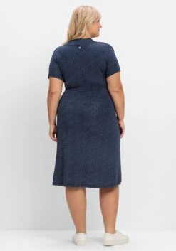 Sheego Stillkleid Aus Jersey, Mit Unterbrust-Tunnelzug -Sheego Verkaufe 14794500524 04O8I 02 SH