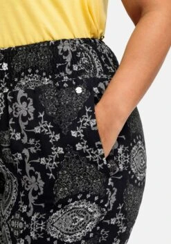 Sheego Strandhose Mit Smokbund Und Ornamentdruck -Sheego Verkaufe 14801000377 04PKW 02 SH