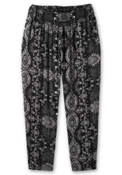 Sheego Strandhose Mit Smokbund Und Ornamentdruck -Sheego Verkaufe 14801000377 04PKY 00 SH