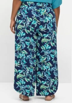 Sheego Weite Strandhose Mit Blätterprint 9 Sheego Weite Strandhose Mit Blätterprint -Sheego Verkaufe 14805600452 04OA8 02 SH
