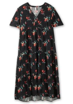 Sheego Maxikleid Mit Blumendruck Und V-Ausschnitt -Sheego Verkaufe 14824901491 04PY8 00 SH
