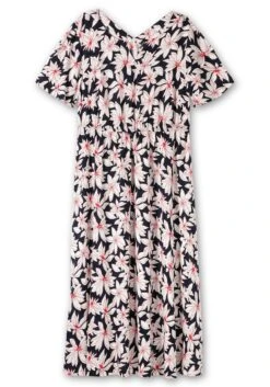 Sheego Maxikleid Mit Blumenprint Und Taillen-Bindeband -Sheego Verkaufe 14825002119 04POR 00 SH