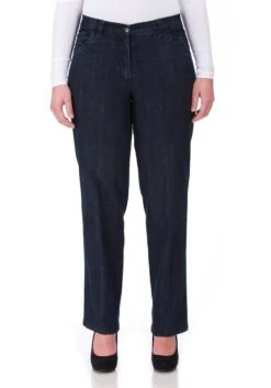 Gerade Jeans Mit Quer-Stretch-Qualität