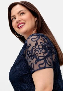 Sheego Abendkleid Mit Dekorativen Zierborten -Sheego Verkaufe 14835100018 04OJH 02 SH