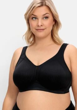 Susa Entlastungs-BH Ohne Bügel, Mit Tonigen Streifen -Sheego Verkaufe 14868600289 04OSI 02 SH