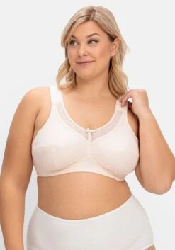 Susa Entlastungs-BH Ohne Bügel, Mit Spitzeneinsatz