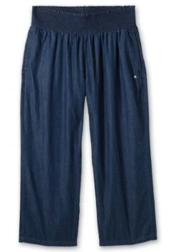 Sheego Weite Jeans Mit Smokbund, In Knöchellänge -Sheego Verkaufe 14875600330 04PSD 00 SH