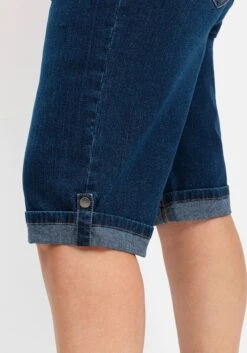 Sheego Jeans-Bermudas Mit Fixiertem Aufschlag -Sheego Verkaufe 14880000053 04PTV 02 SH