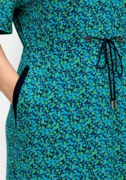 Sheego Jerseykleid Mit Alloverdruck Und Sportiven Details -Sheego Verkaufe 14890602119 04QBP 02 SH