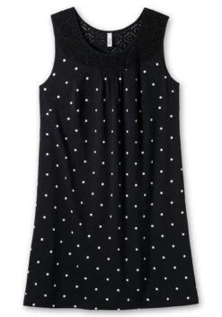 Sheego Ärmelloses Jerseykleid Mit Punktedruck -Sheego Verkaufe 14894601491 04QUL 00 SH