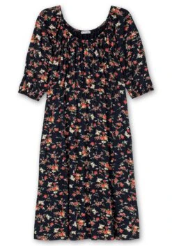 Midikleid Aus Jersey, Mit Blumendruck -Sheego Verkaufe 14953002119 04SOT 00 SH