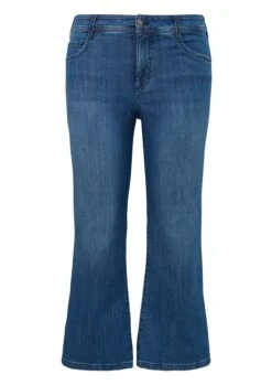 Triangle Bootcut-Jeans In Verkürzter Cropped-Form