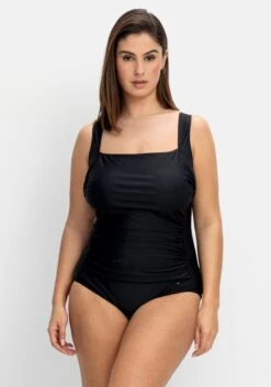 Sheego Badeanzug Mit Raffung Und Shaping-Einsatz
