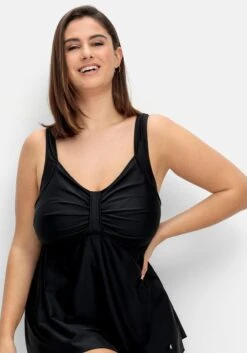 Sheego Tankini-Oberteil Mit Raffung Im Brustbereich -Sheego Verkaufe 14964800289 04RCY 01 SH