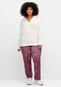 Oversize-Sweatshirt Mit Stickerei Hinten -Sheego Verkaufe 14973000011 04T5B 02 SH