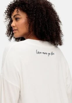 Oversize-Sweatshirt Mit Stickerei Hinten -Sheego Verkaufe 14973000011 04T5E 02 SH