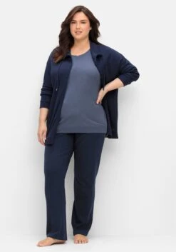 Sheego Oversized-Shirt Mit Elastischem Saumbund -Sheego Verkaufe 14976200047 04TKA 02 SH