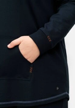 Sheego Kapuzensweatshirt In Oversizedform, Mit Kontrastdetails -Sheego Verkaufe 14976300035 04TBT 02 SH