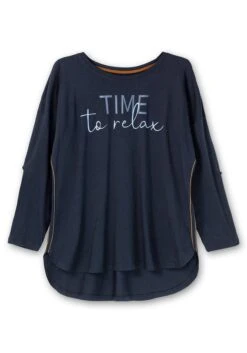 Sheego Relaxshirt In Longform, Mit Wording-Frontprint -Sheego Verkaufe 14976400035 04TD5 00 SH