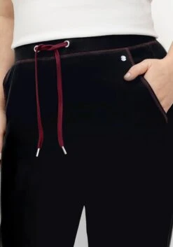 Sheego Jogginghose Mit Bindeband Und Kontrastdetails -Sheego Verkaufe 14976800289 04T7C 02 SH