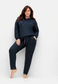 Sheego Jogginghose Mit Bindeband, In Schmaler Form