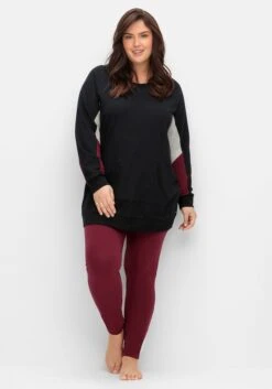 Sheego Leggings Im Doppelpack, Mit Stretchbund -Sheego Verkaufe 14977201885 04T0A 02 SH