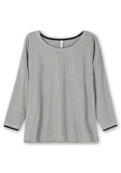 Sheego Jerseyshirt Mit Rundhals Und Falte Im Rücken -Sheego Verkaufe 14978000776 04T9N 00 SH