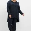 Sheego 2-tlg. Relaxanzug Mit Longshirt Und Leggings