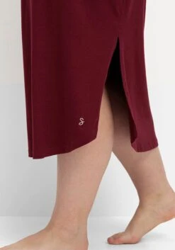 Sheego Nachthemd In Midilänge, Mit Seitlichen Schlitzen -Sheego Verkaufe 14979600265 04TEM 01 SH